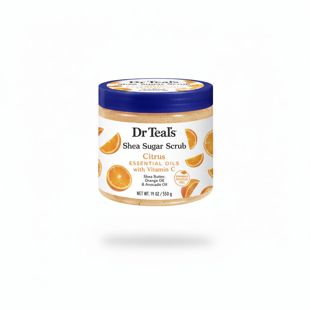 CITRUS SHEA SUGAR SCRUB (19OZ)