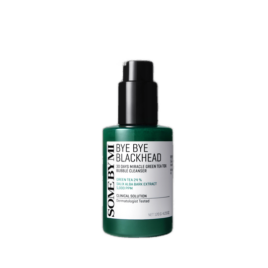 BYE BYE BLACKHEAD 30 DAYS MIRACLE GREEN TEA TOX BUBBLE CLEANSER (120G)