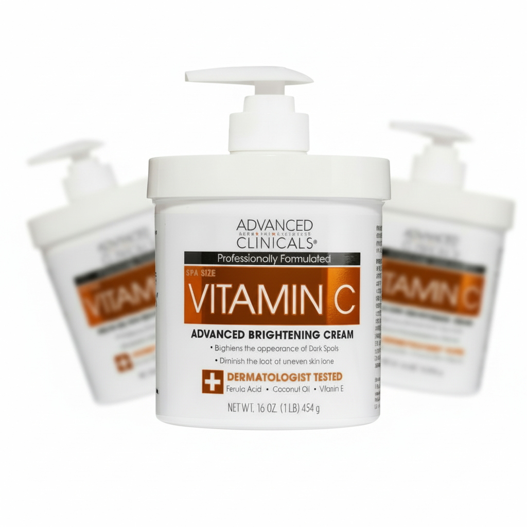 ADVANCED CLINICALS VITAMIN C CREAM (16OZ)