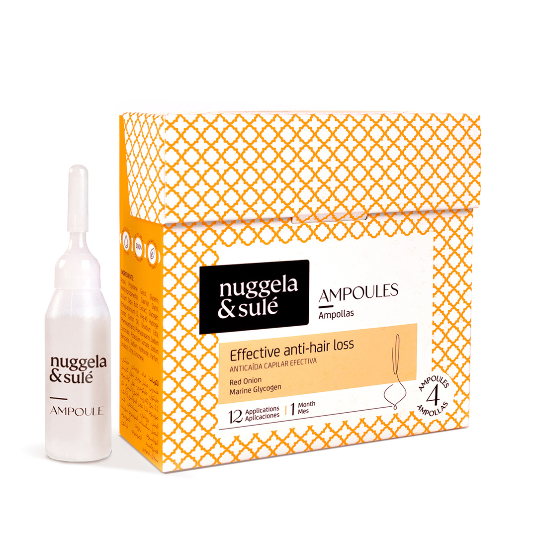 EFFECTIVE ANTI-HAIR LOSS AMPOULES 4 X 10 ML