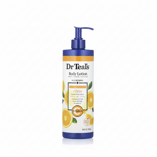 GLOW & RADIANCE WITH VIT C CITRUS ESSENTIAL BODY LOTION (18OZ)